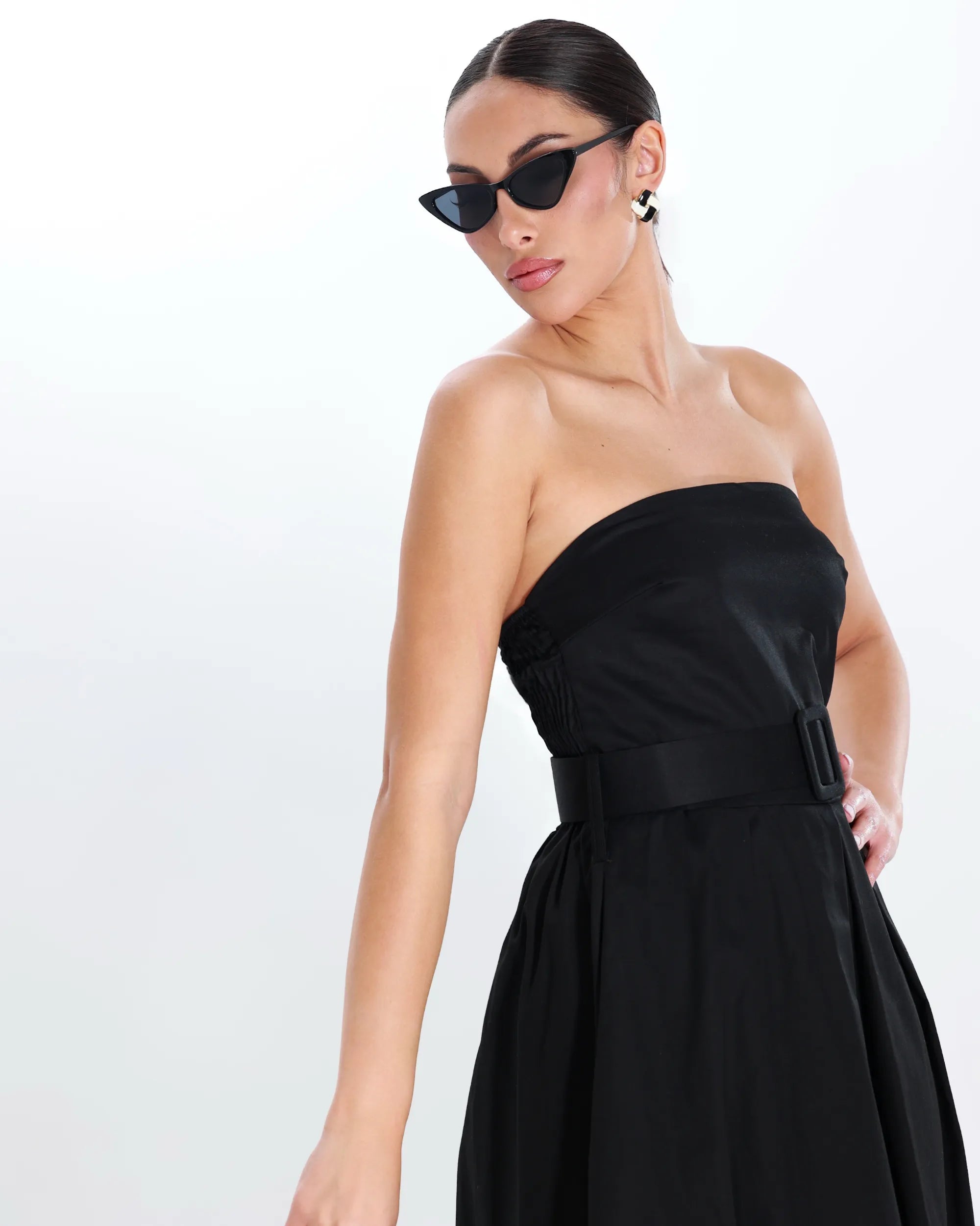 ABITO MIDI A BUSTIER