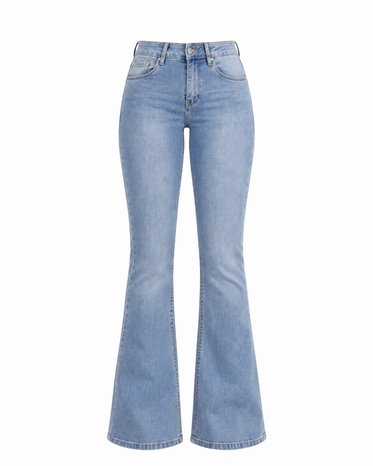 ANNE - JEANS A ZAMPA PUSH UP