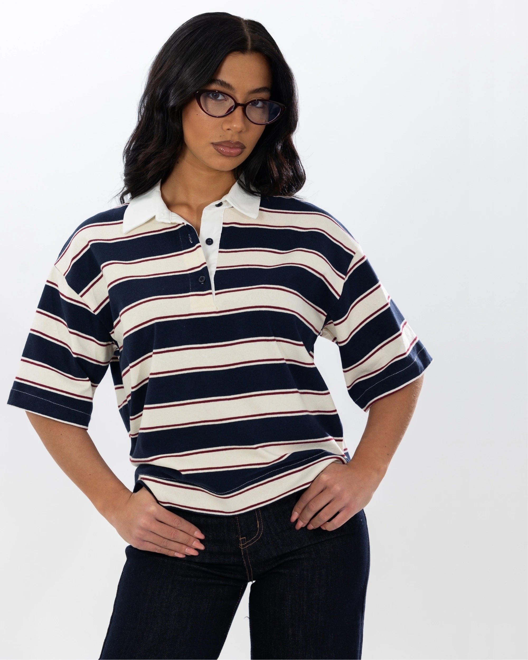 ALICE - POLO A RIGHE