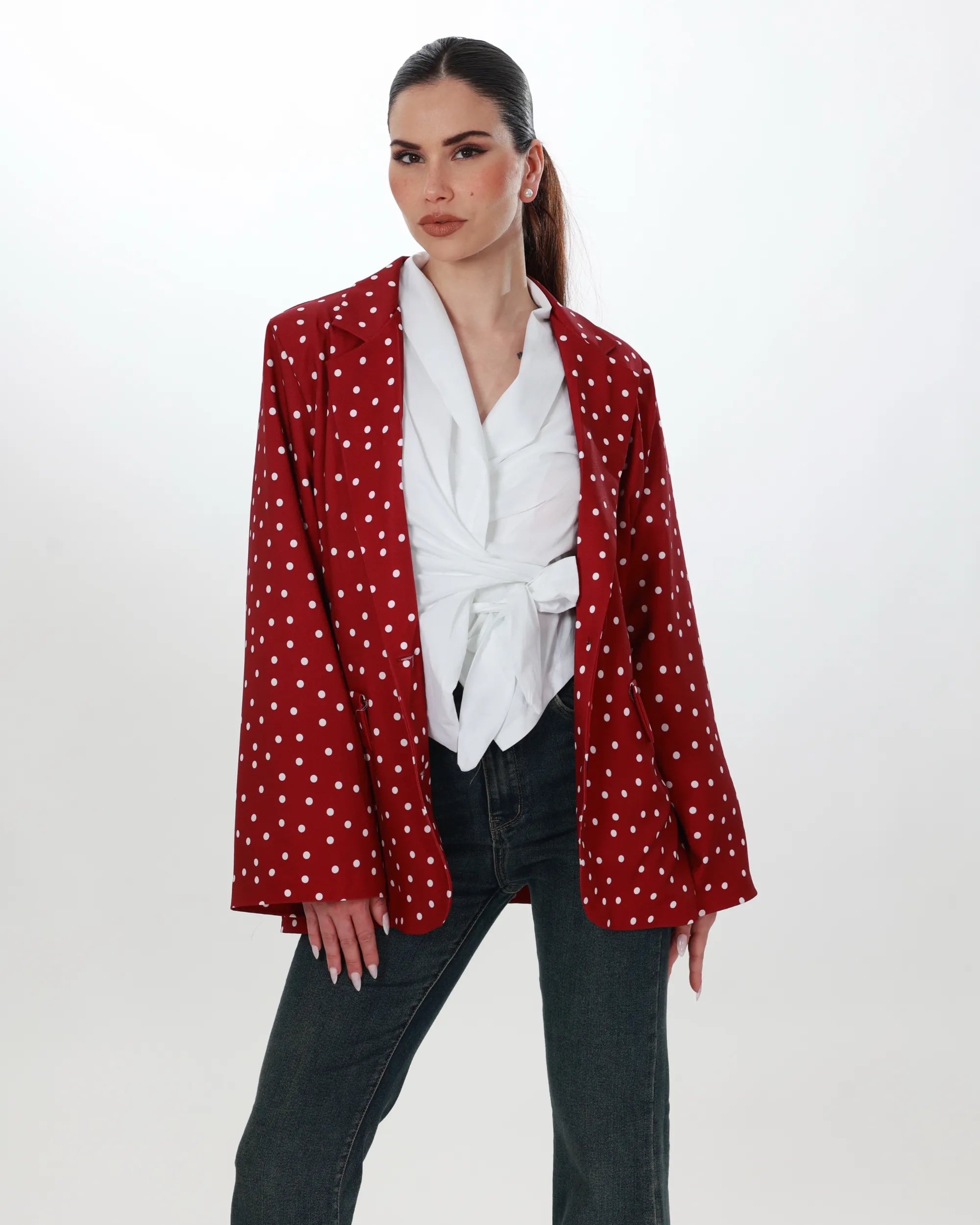 BERRY - BLAZER A POIS