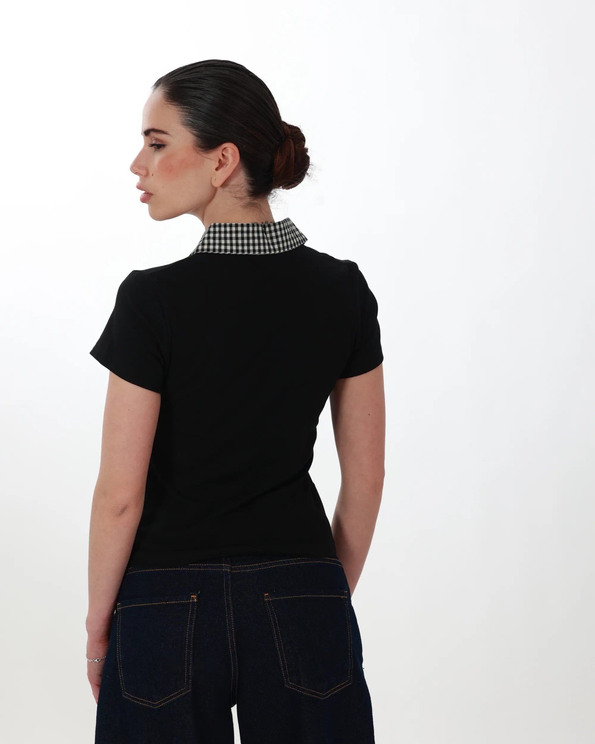 CLARA - POLO A QUADRETTI