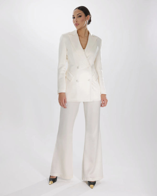 ELYSIA - GIACCA SARTORIALE STRUTTURATA SATINATA