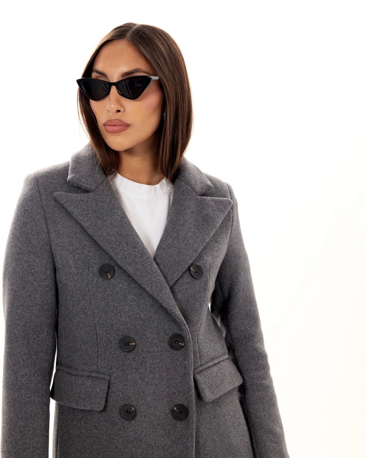ESSENCE- CAPPOTTO MISTO LANA