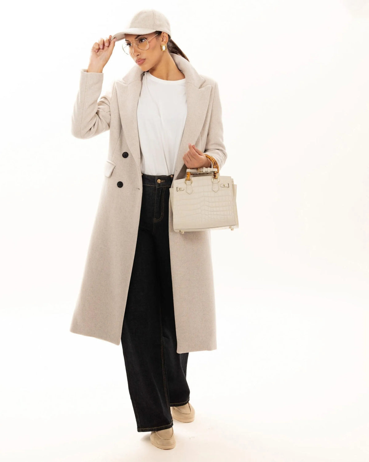 ESSENCE- CAPPOTTO MISTO LANA