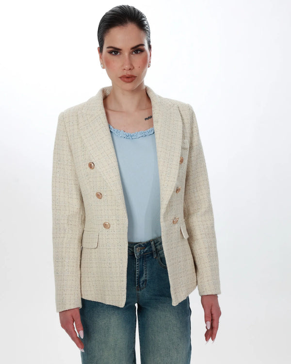 JEMIE- BLAZER IN TWEED