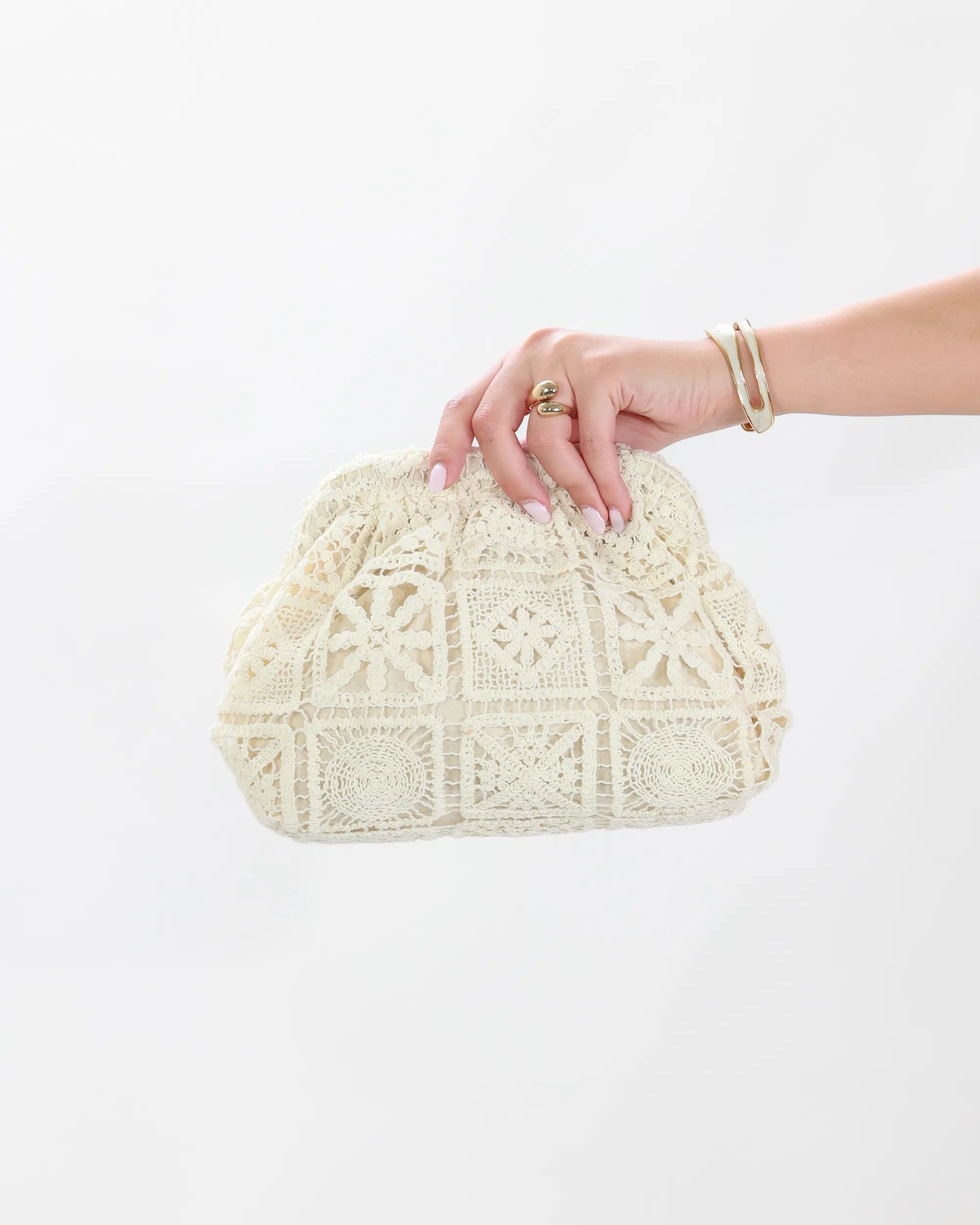 MACRAME'- CLUTCH
