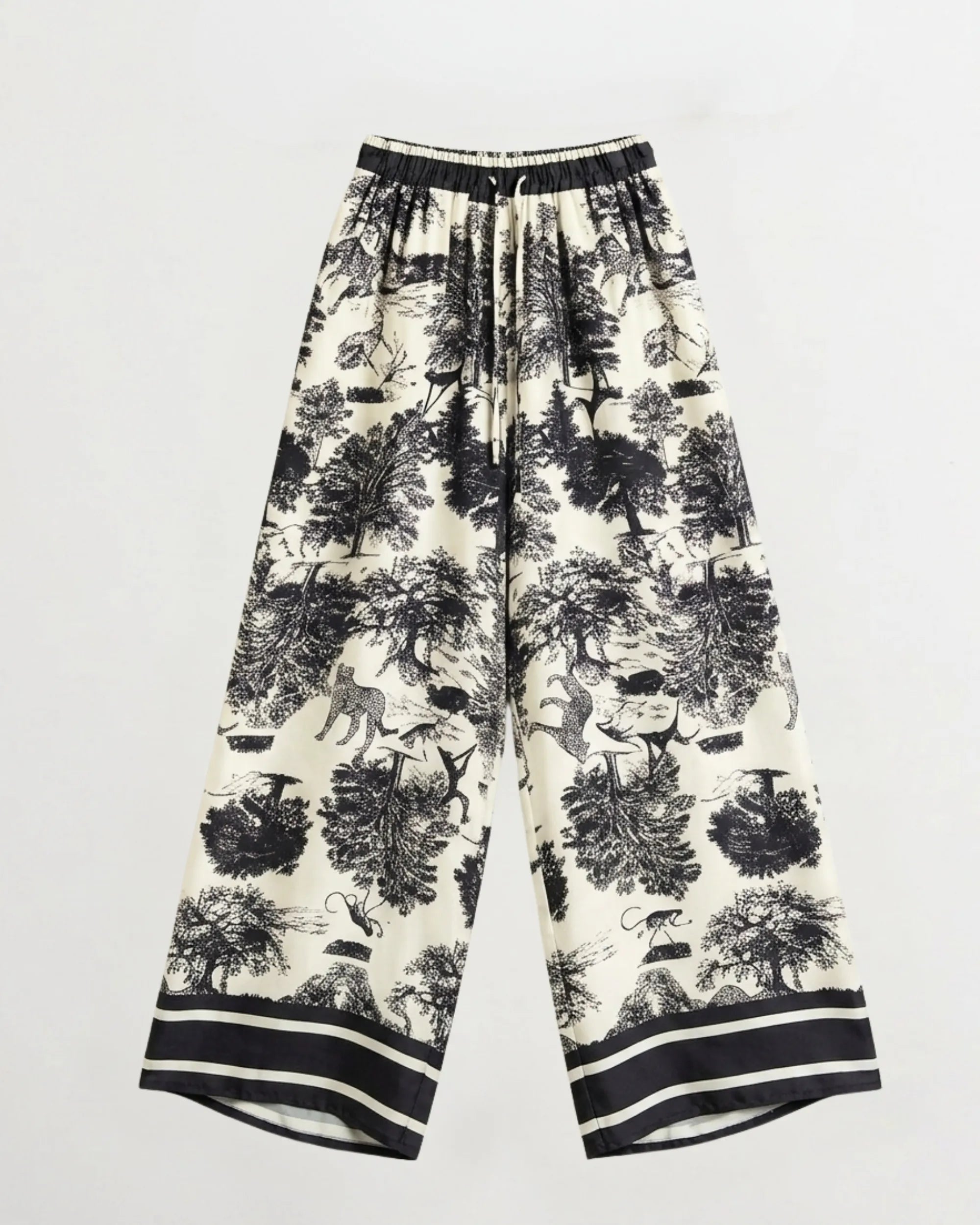 PREMIERE SAINT TROPEZ - PANTALONE MISTO SETA