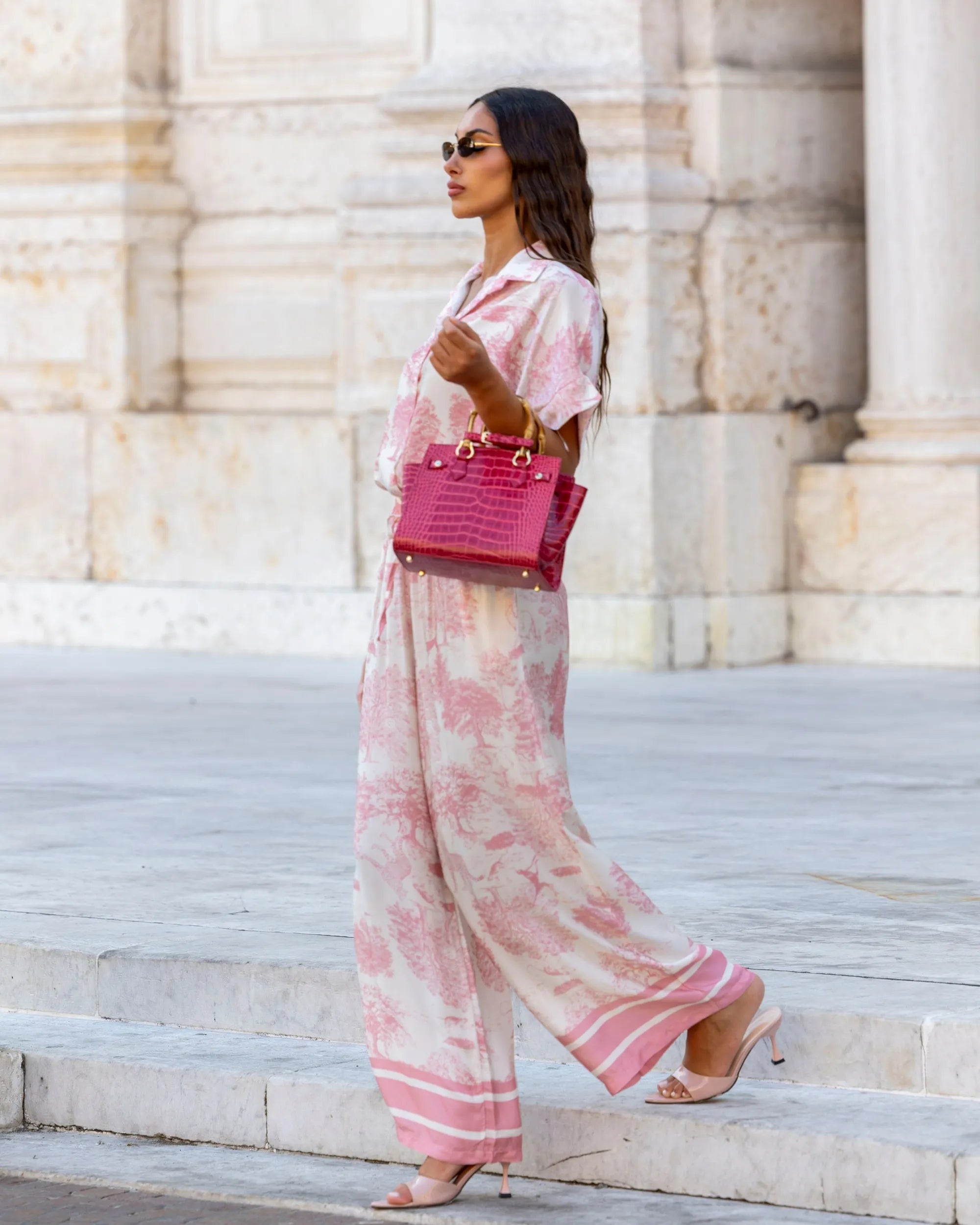 PREMIERE SAINT TROPEZ - SILK BLEND TROUSERS