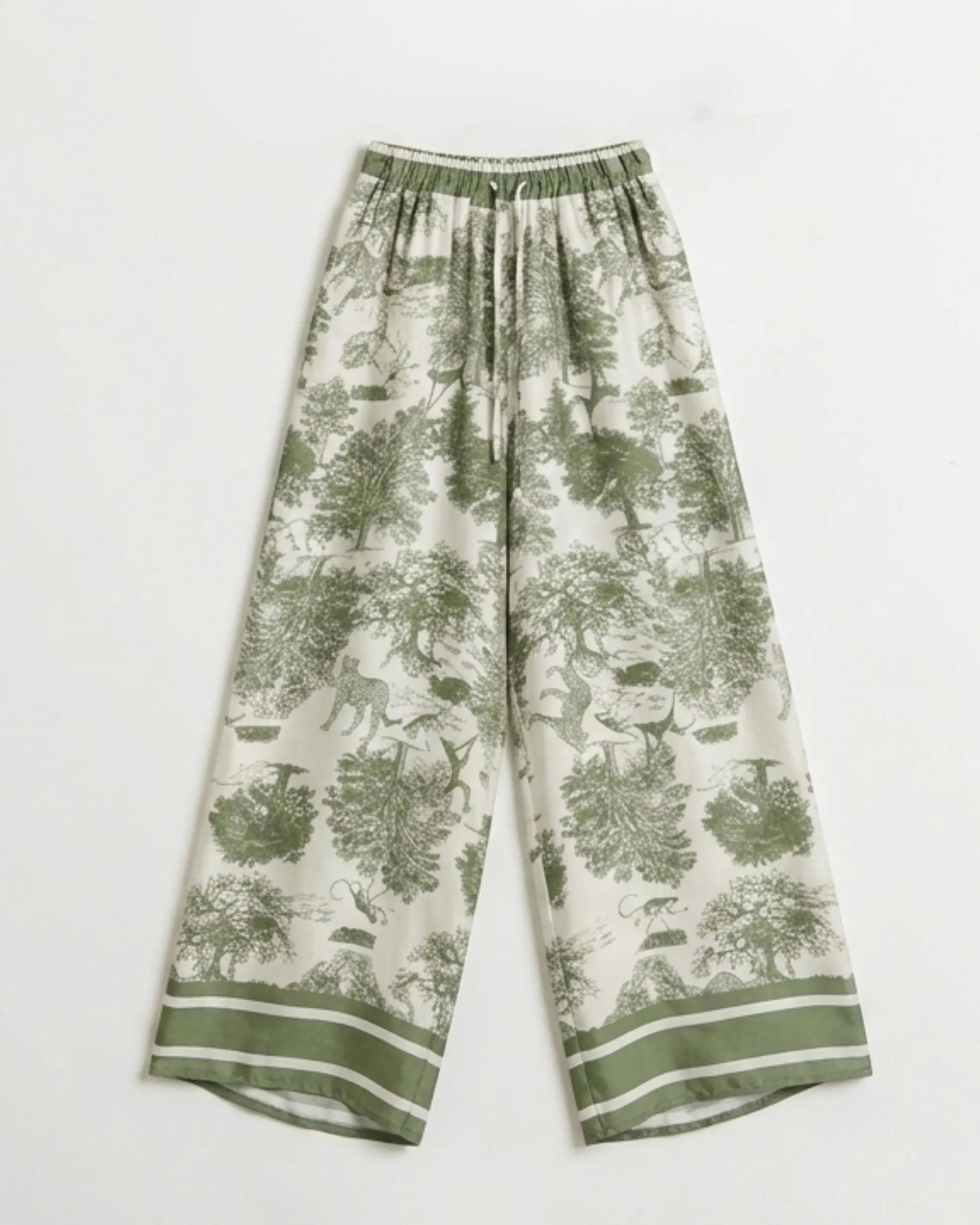 PREMIERE SAINT TROPEZ - PANTALONE MISTO SETA