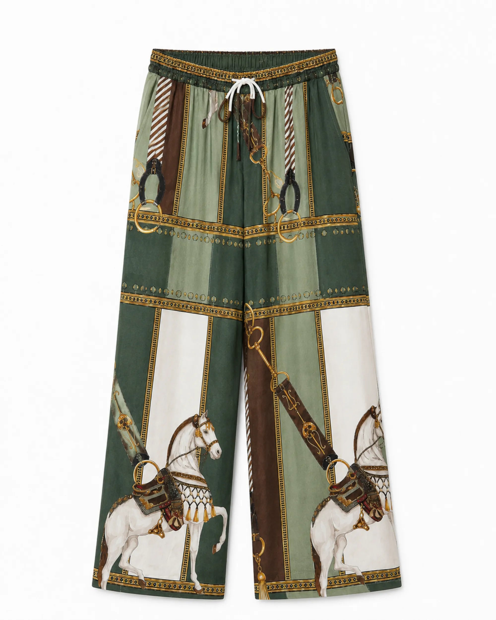 PREMIERE VIENNA - SILK BLEND TROUSERS