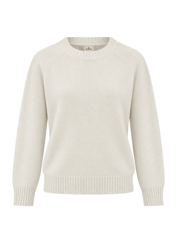 ROYAL PERLE' - MAGLIONE MISTO LANA/CASHEMERE