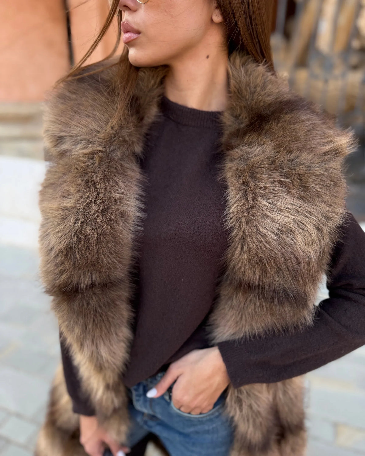 SAINT MORITZ- PELLICCIA GILET