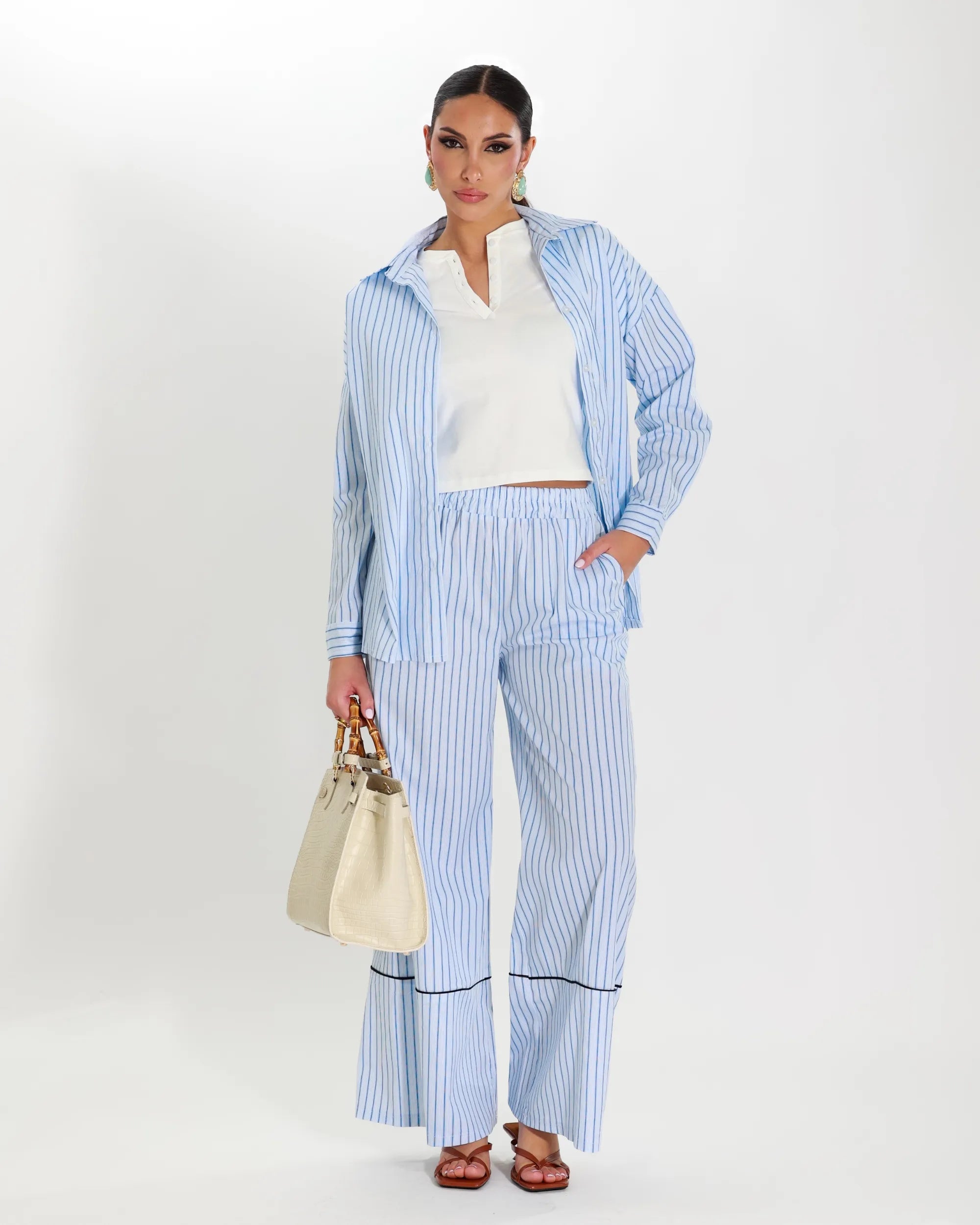SANTORINI COTTON- CAMICIA