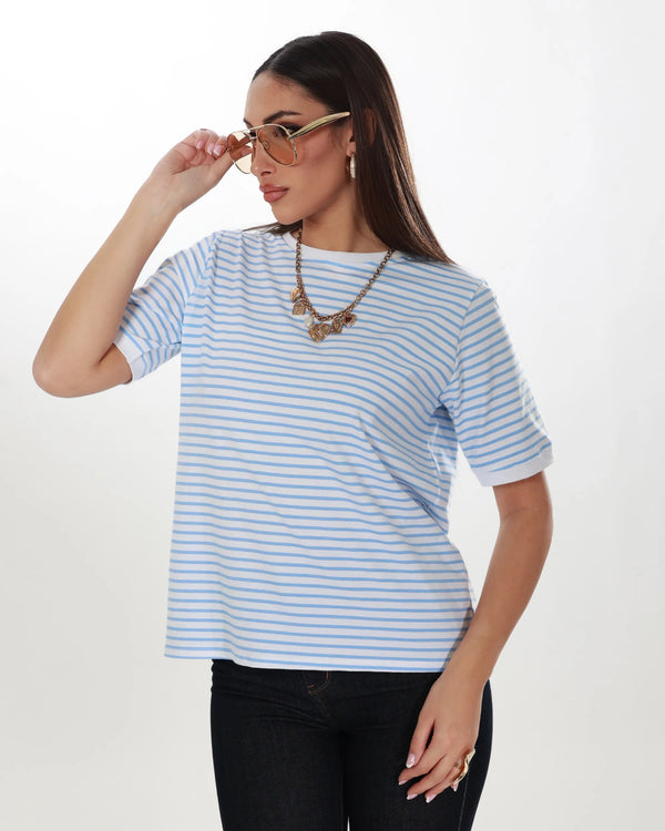 T-SHIRT A RIGHE