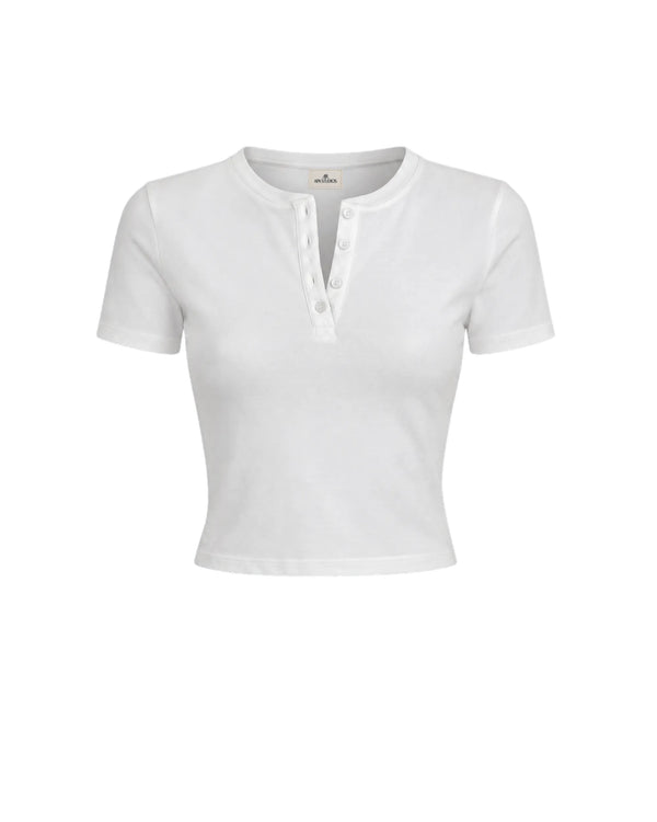 TAYLA- T-SHIRT CON BOTTONCINI