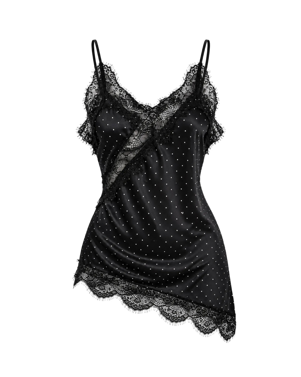 TOP POIS CON PIZZO ASIMMETRICO