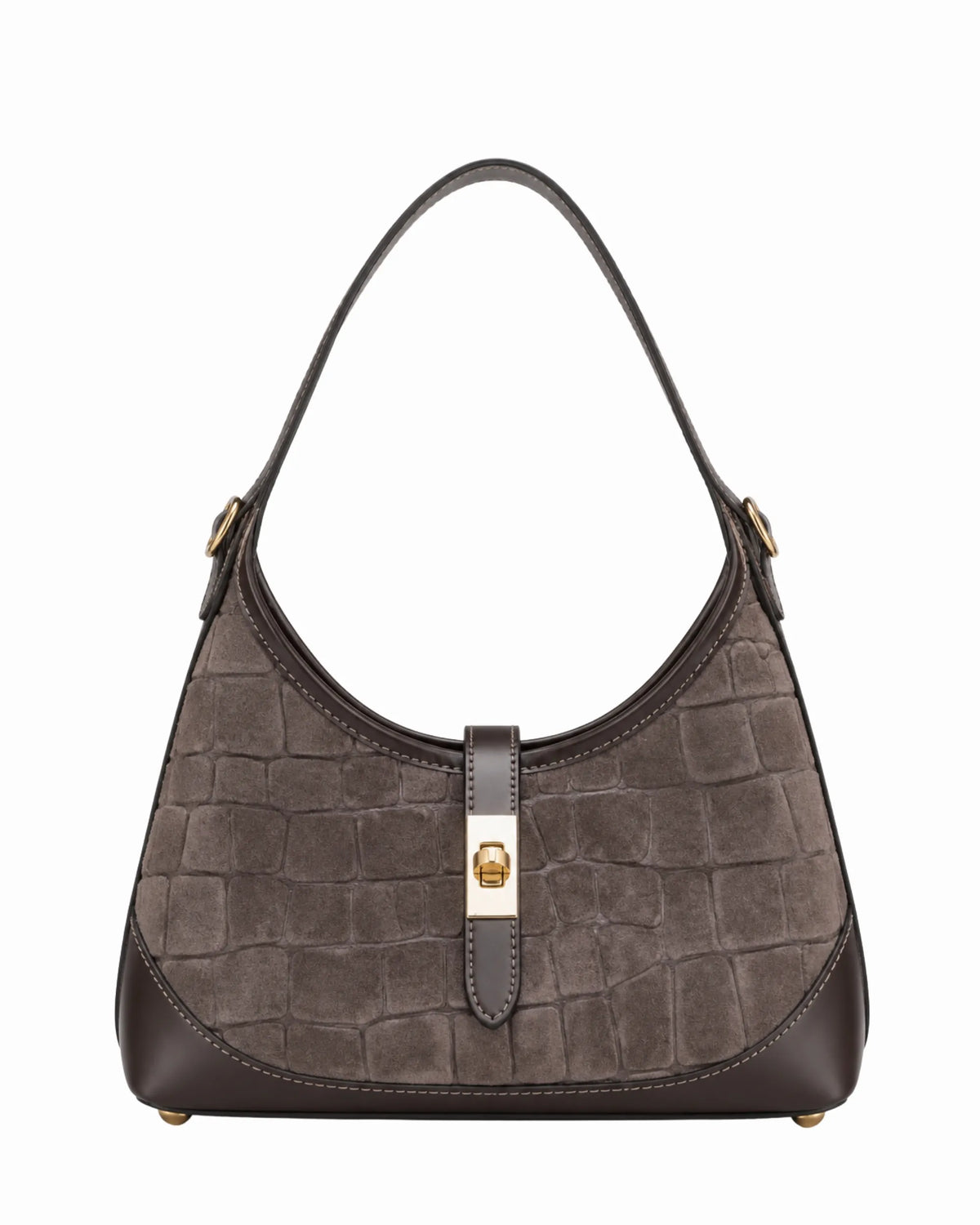 VIRGINIA CROCO SUEDE BIG