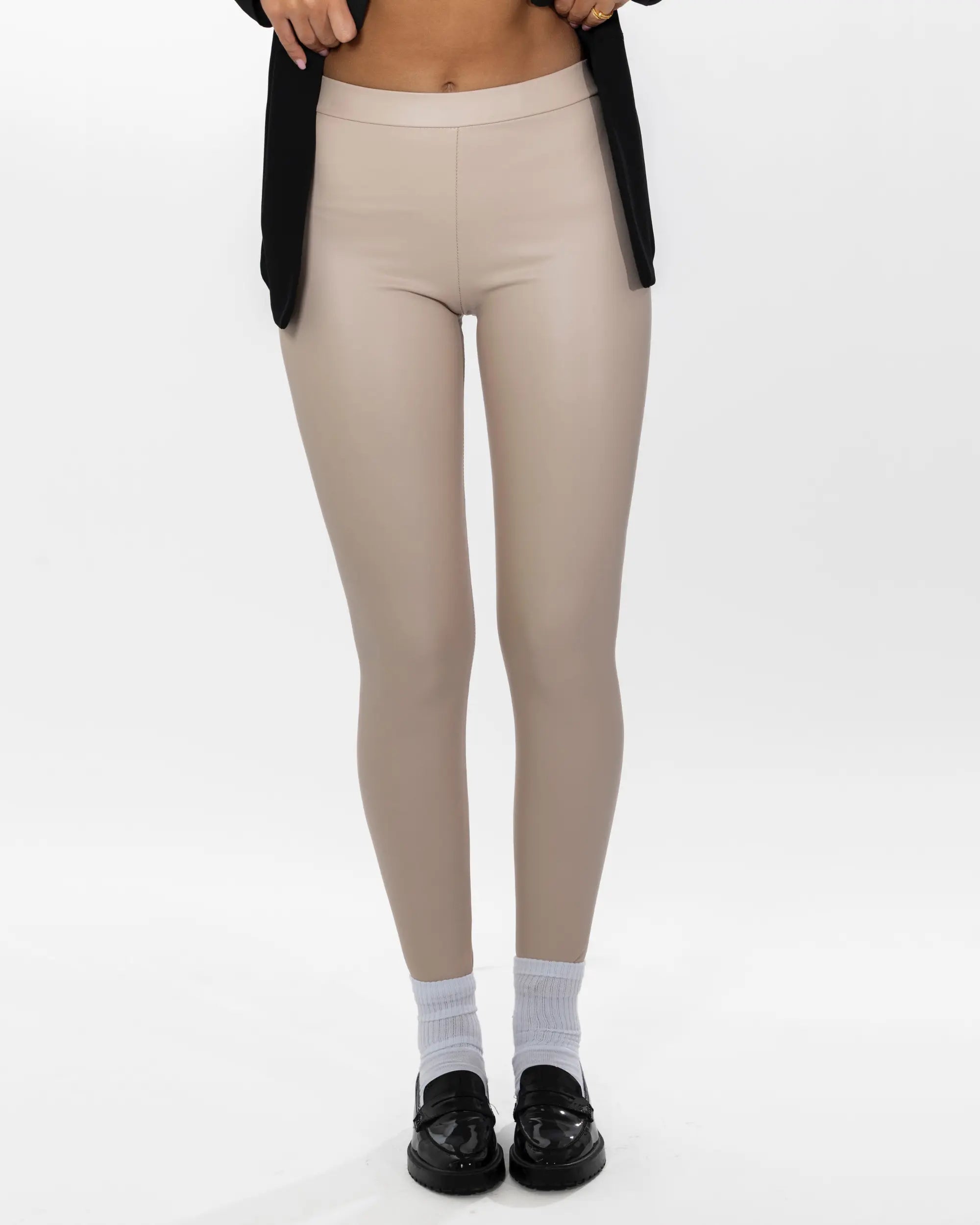 LEGGINS ECO PELLE