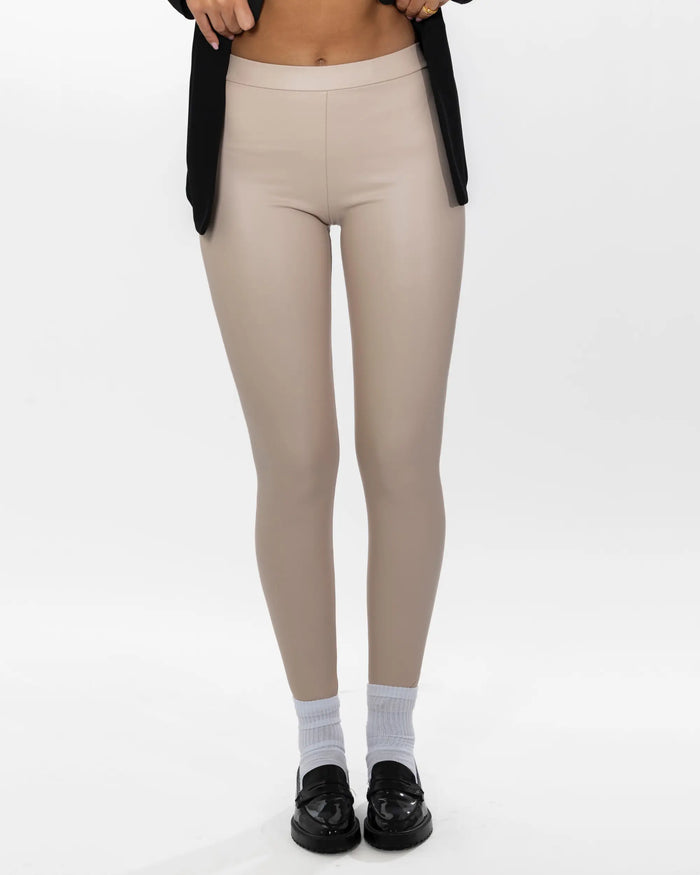 LEGGINS ECO PELLE