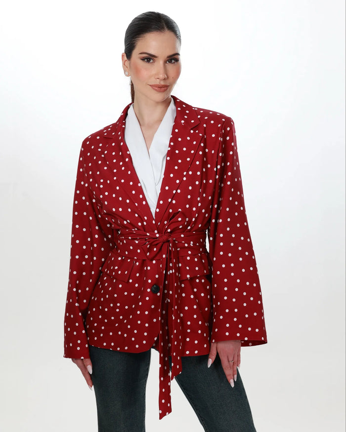 BERRY - BLAZER A POIS