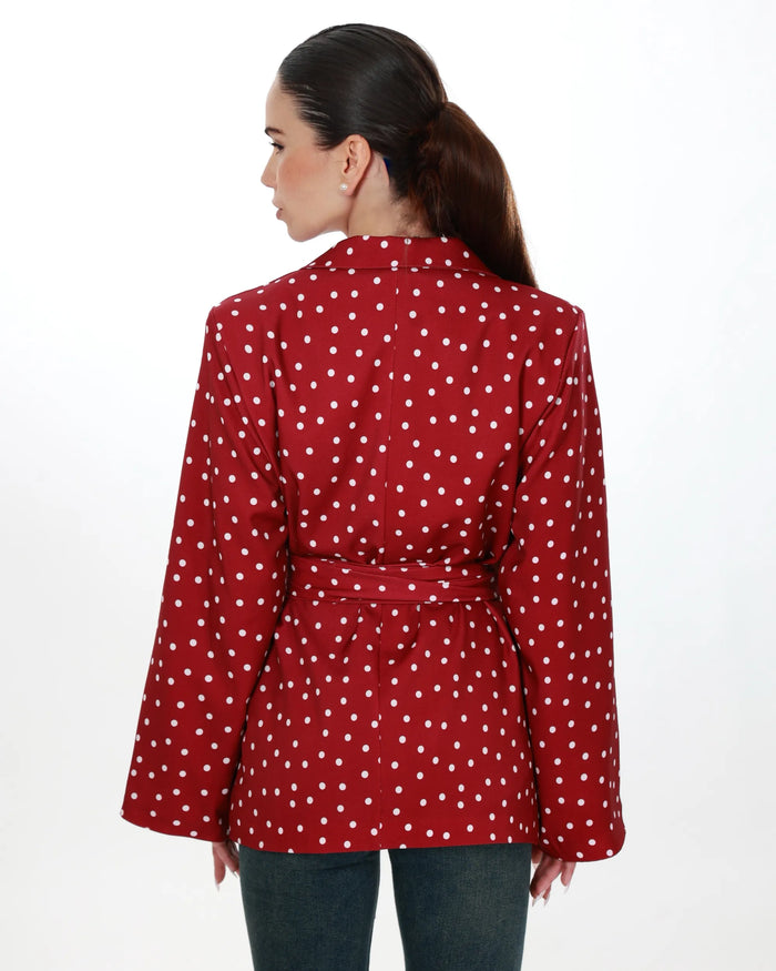 BERRY - BLAZER A POIS