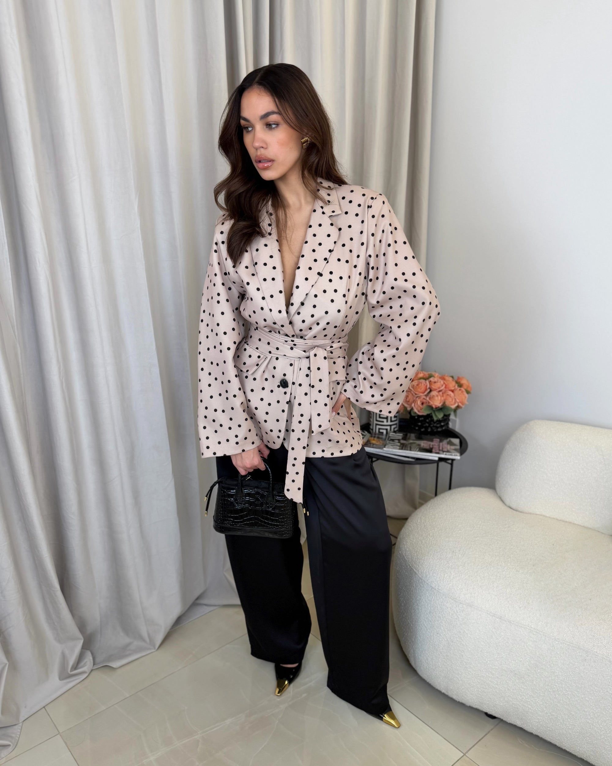 BERRY - BLAZER A POIS