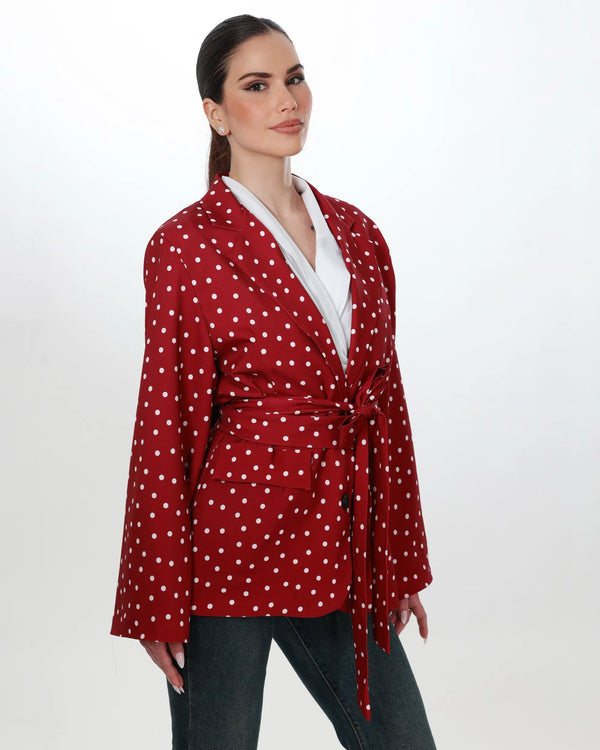 BERRY - BLAZER A POIS