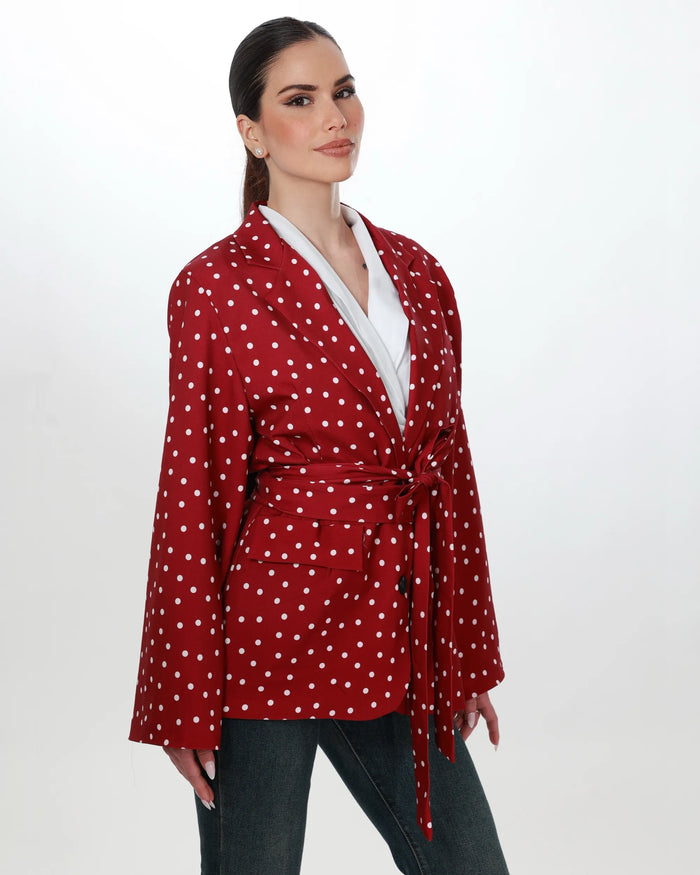 BERRY - BLAZER A POIS