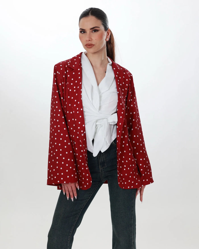 BERRY - BLAZER A POIS