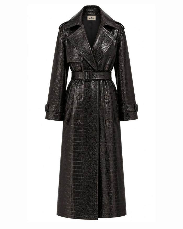 CROCODILE- TRENCH LUNGO COCCO