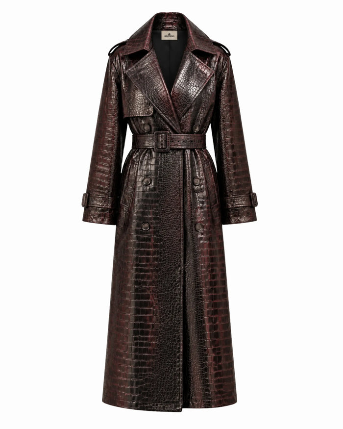 CROCODILE- TRENCH LUNGO COCCO