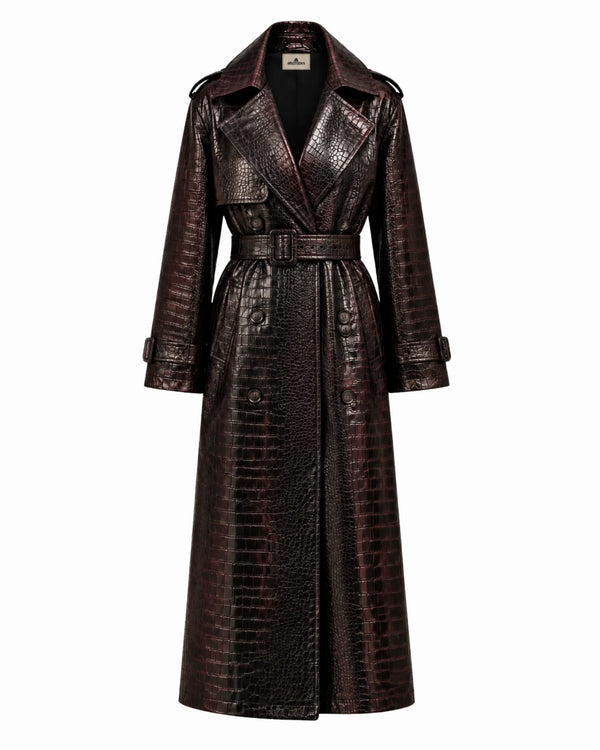 CROCODILE- TRENCH LUNGO COCCO