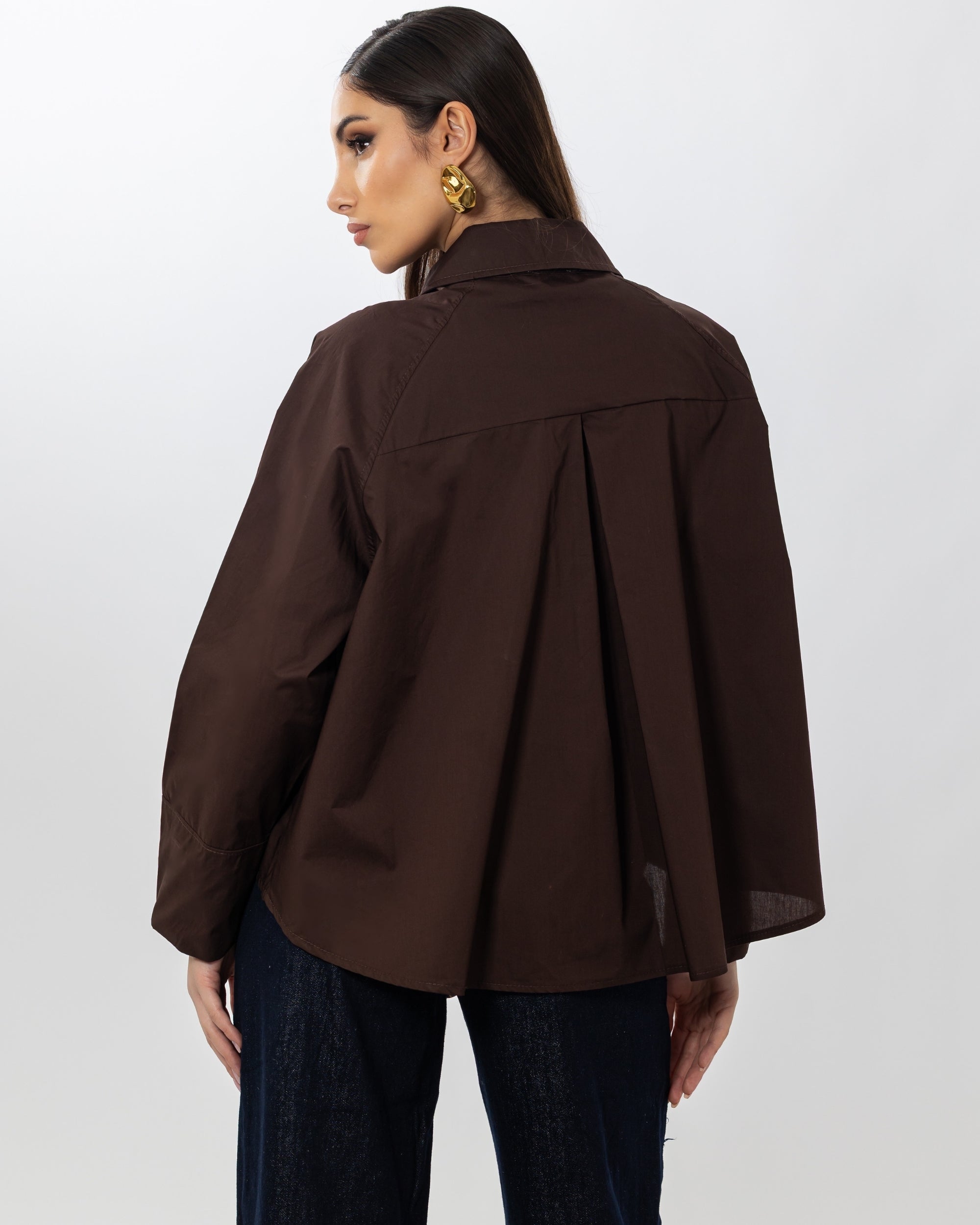 CAMICIA CON BOTTONI LATERALI