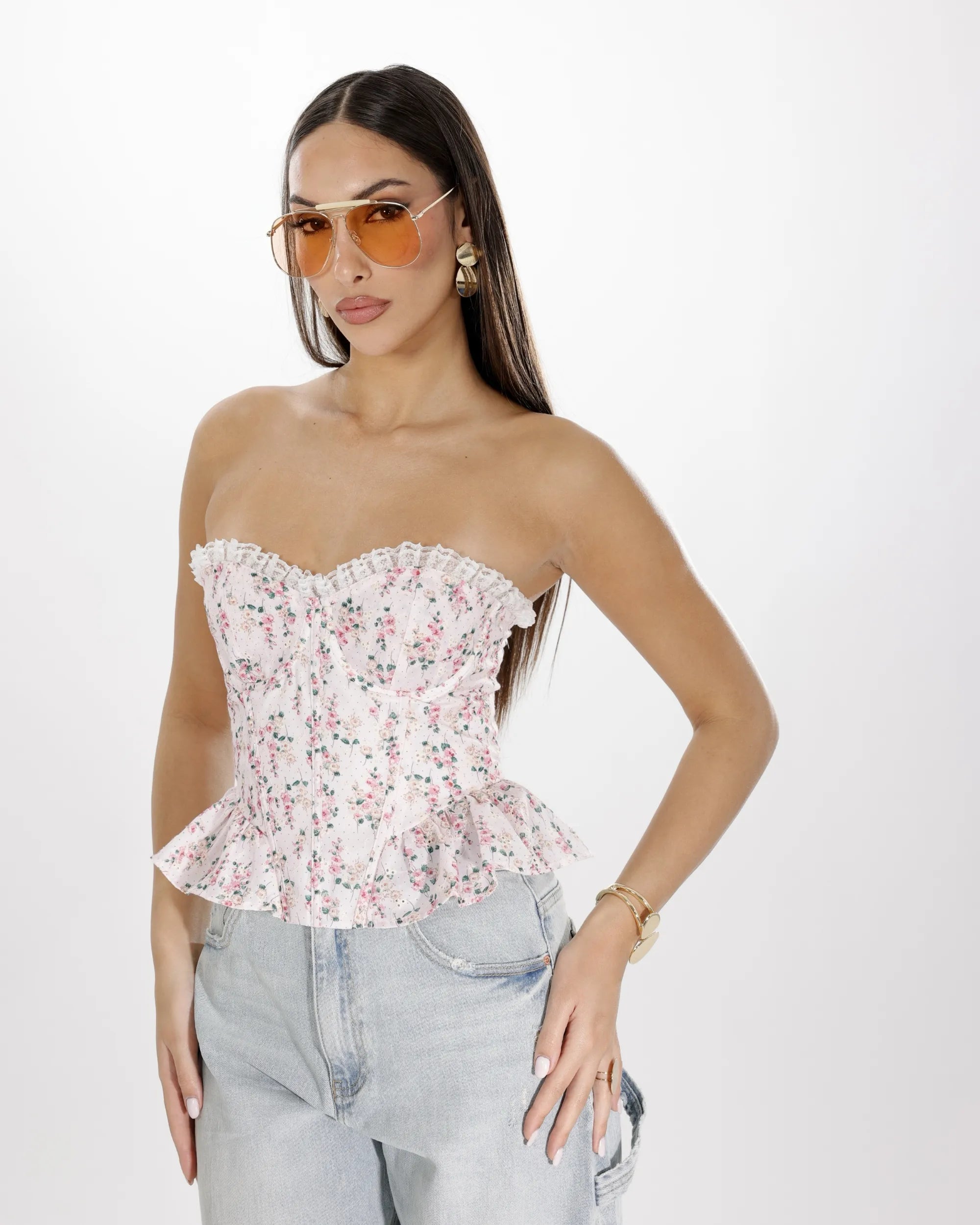 DALIA - CORSETTO FLOREALE