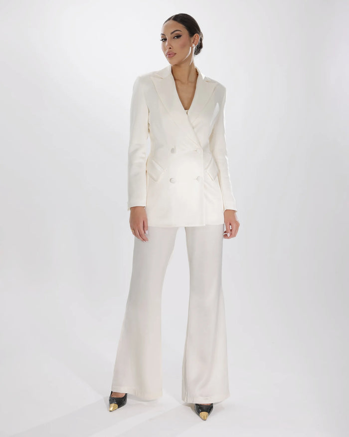 ELYSIA - GIACCA SARTORIALE STRUTTURATA SATINATA