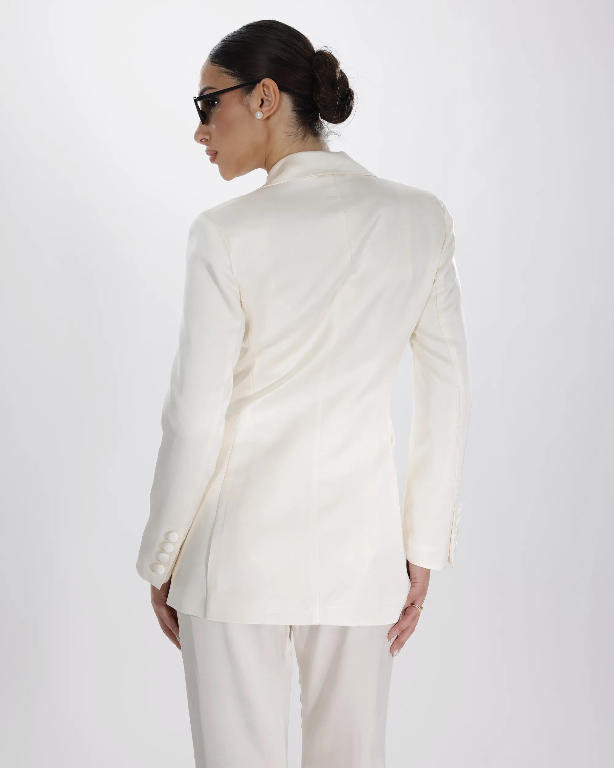 ELYSIA - GIACCA SARTORIALE STRUTTURATA SATINATA