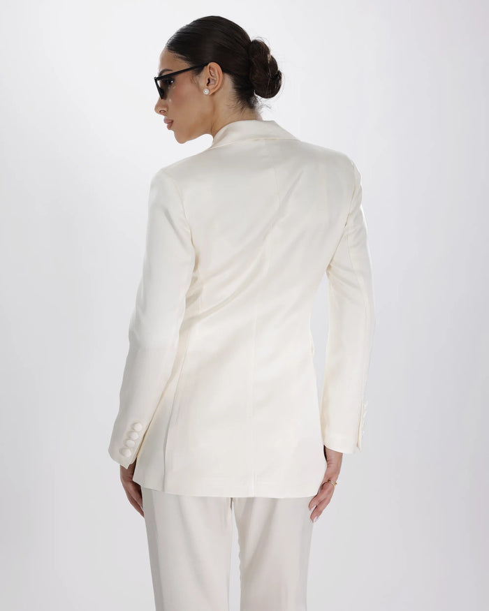 ELYSIA - GIACCA SARTORIALE STRUTTURATA SATINATA