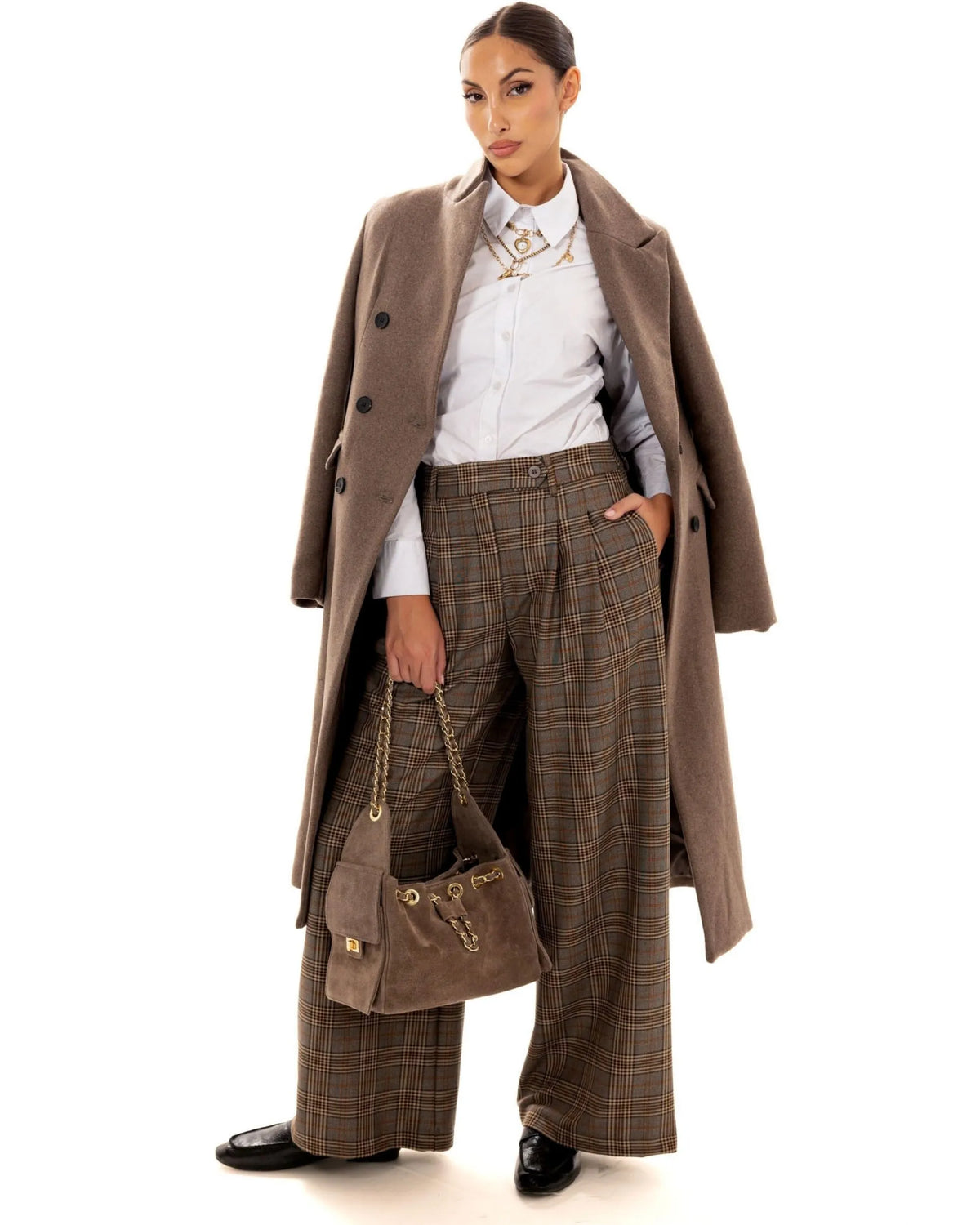 ESSENCE- CAPPOTTO MISTO LANA