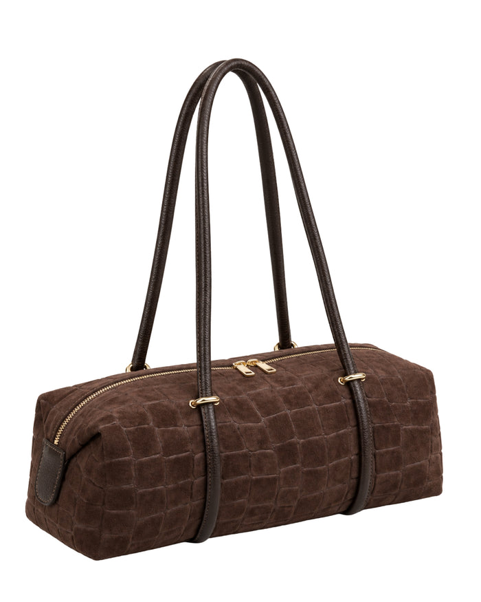 GRACE CROCO SUEDE