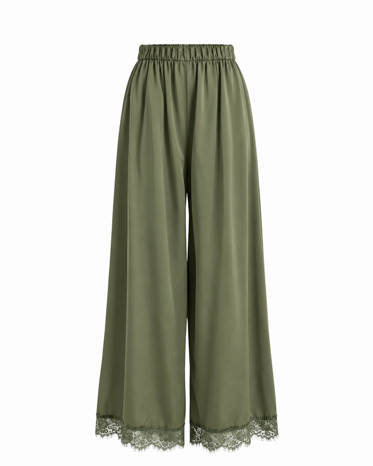 IBIS- PANTALONE PIZZO SATINATO