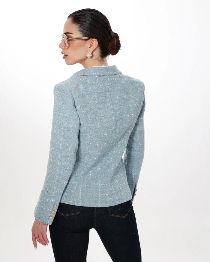 JEMIE-  BLAZER IN TWEED
