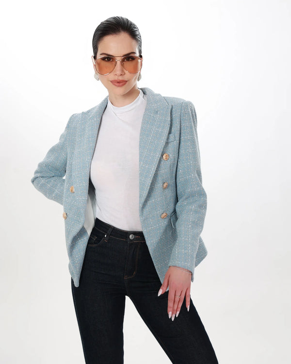 JEMIE-  BLAZER IN TWEED