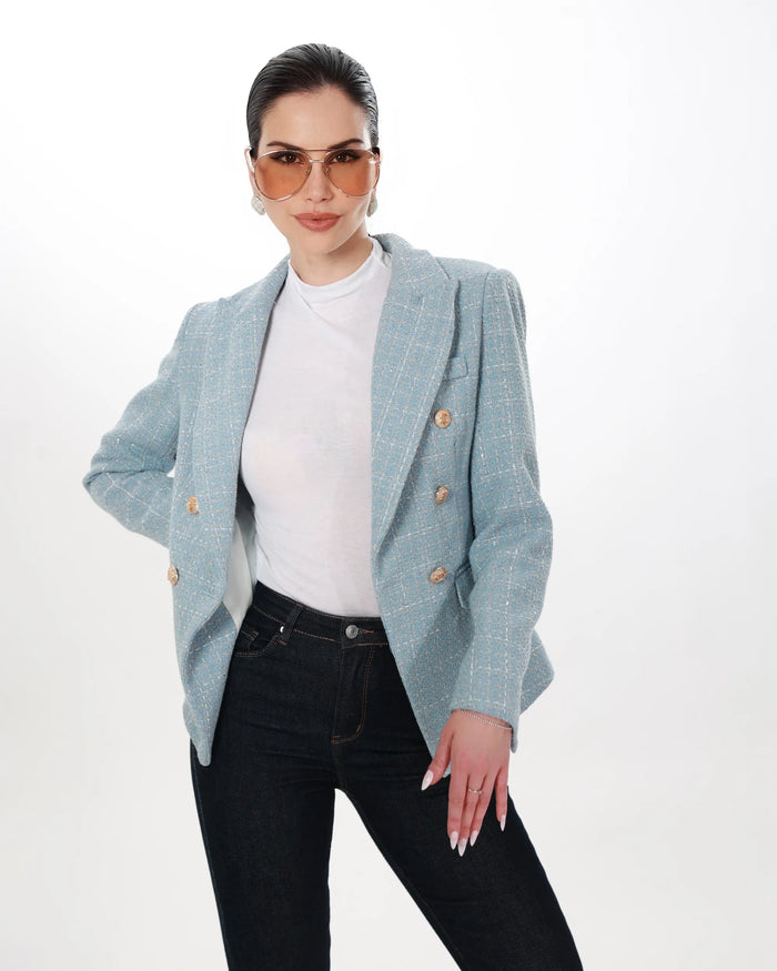 JEMIE-  BLAZER IN TWEED