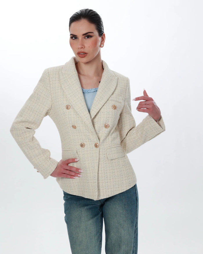 JEMIE-  BLAZER IN TWEED