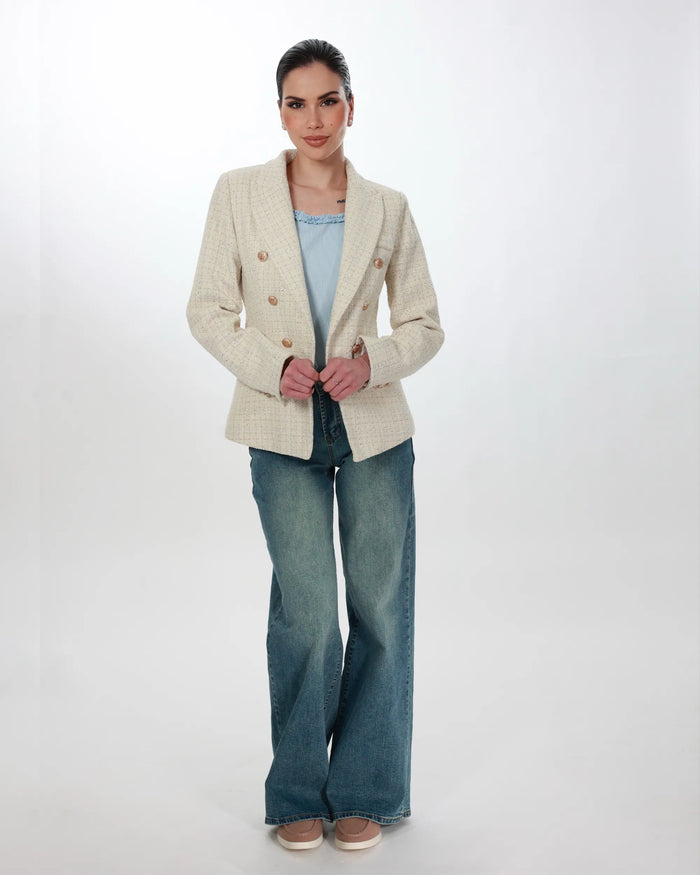 JEMIE-  BLAZER IN TWEED