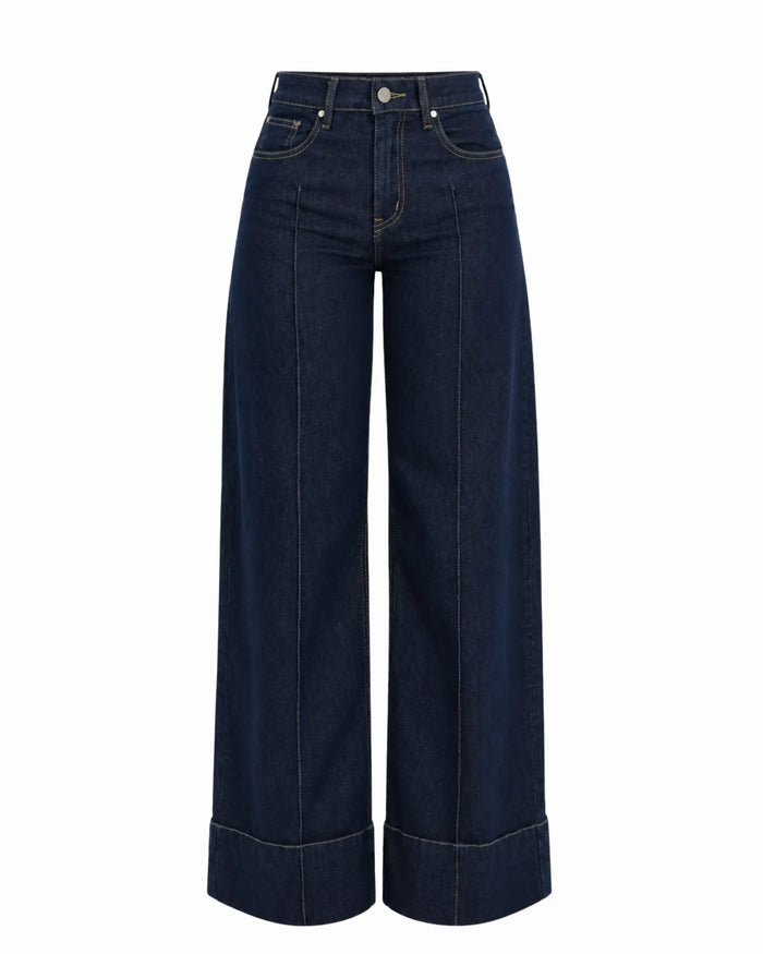VALLY- JEANS CON PIEGA CENTRALE