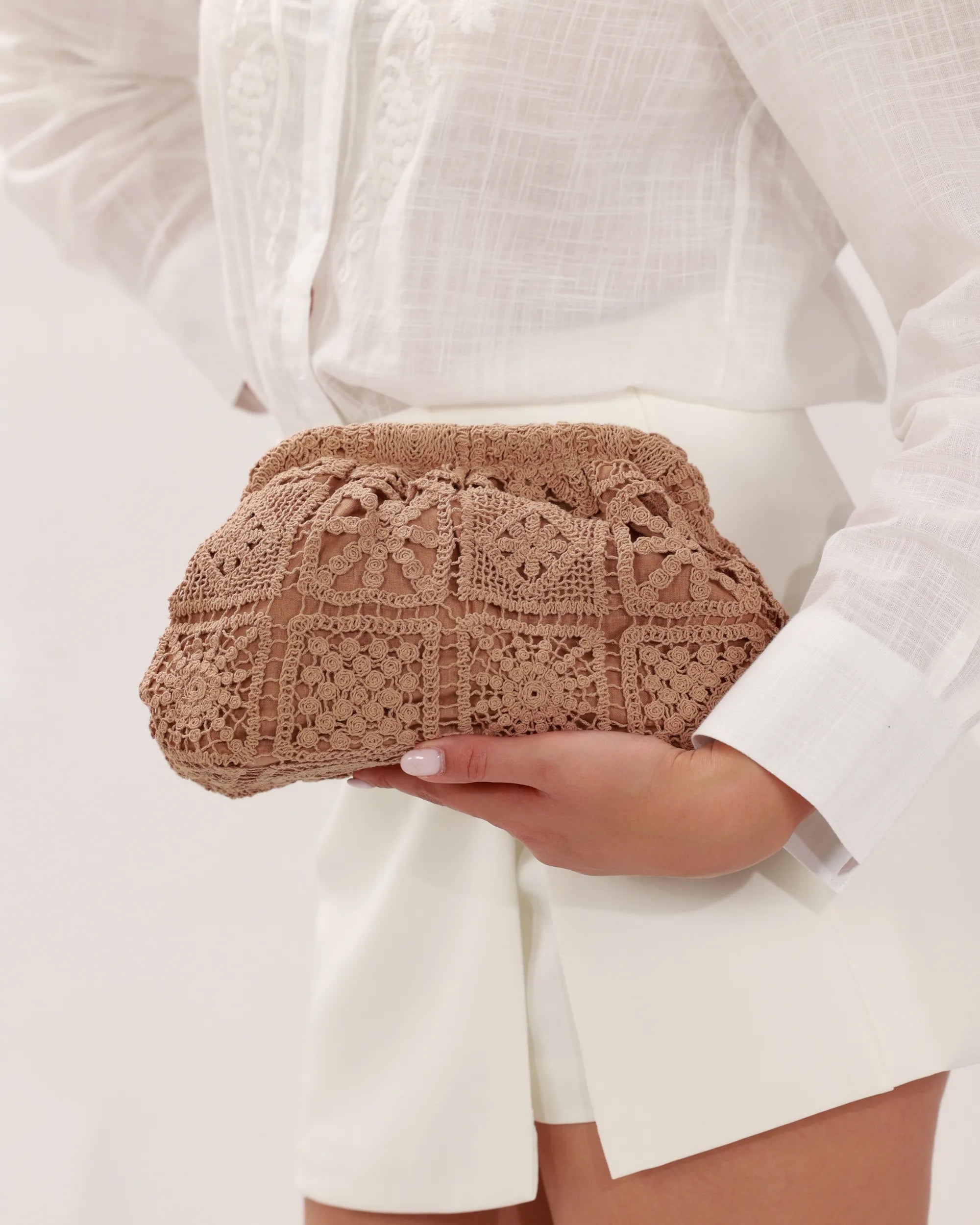 MACRAME'- CLUTCH