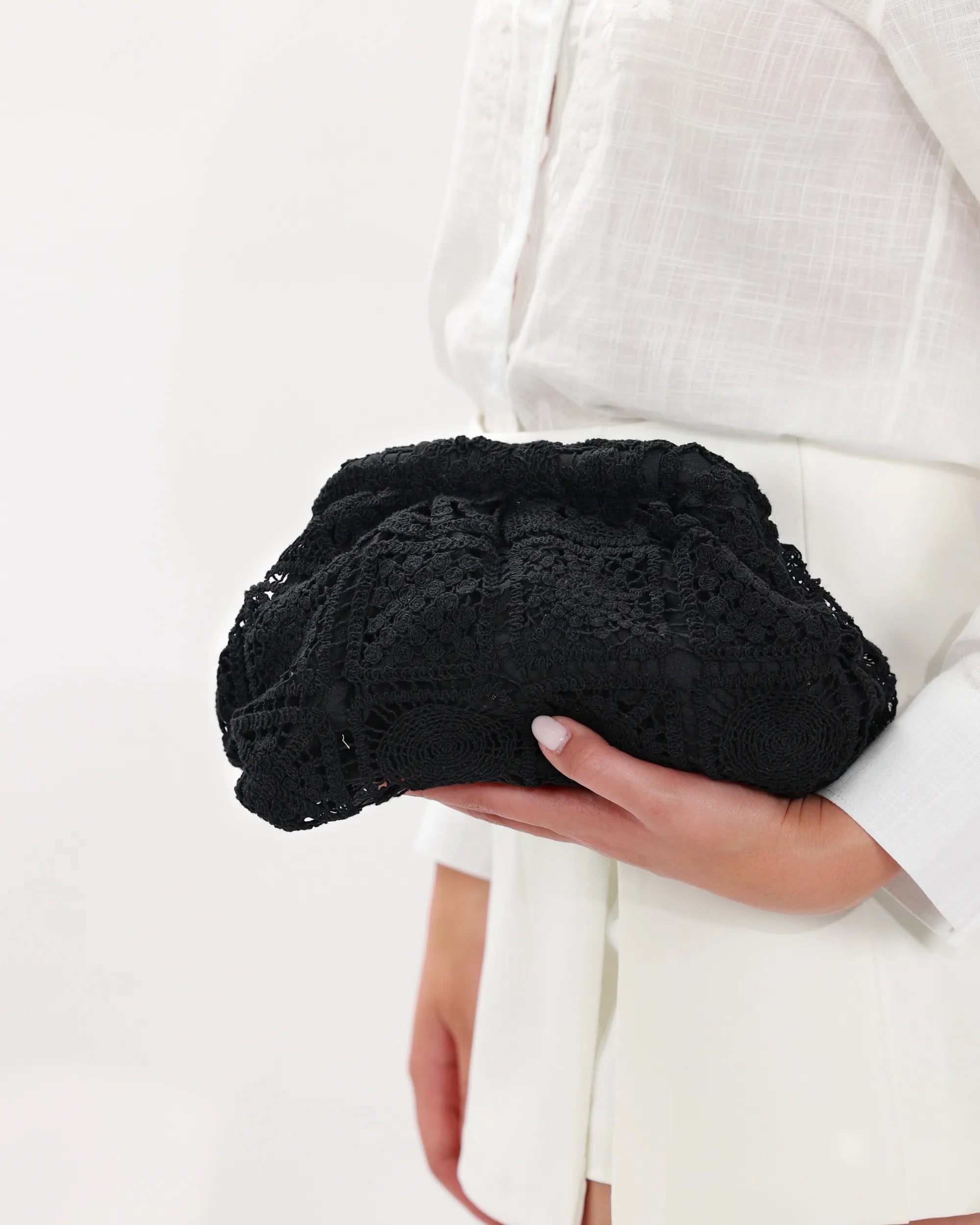 MACRAME'- CLUTCH