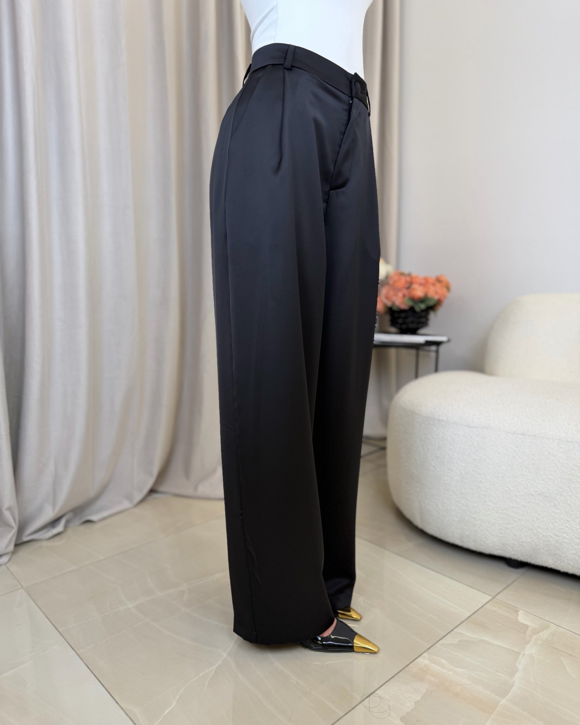 AZIEL - PANTALONE ELEGANTE LUCIDO