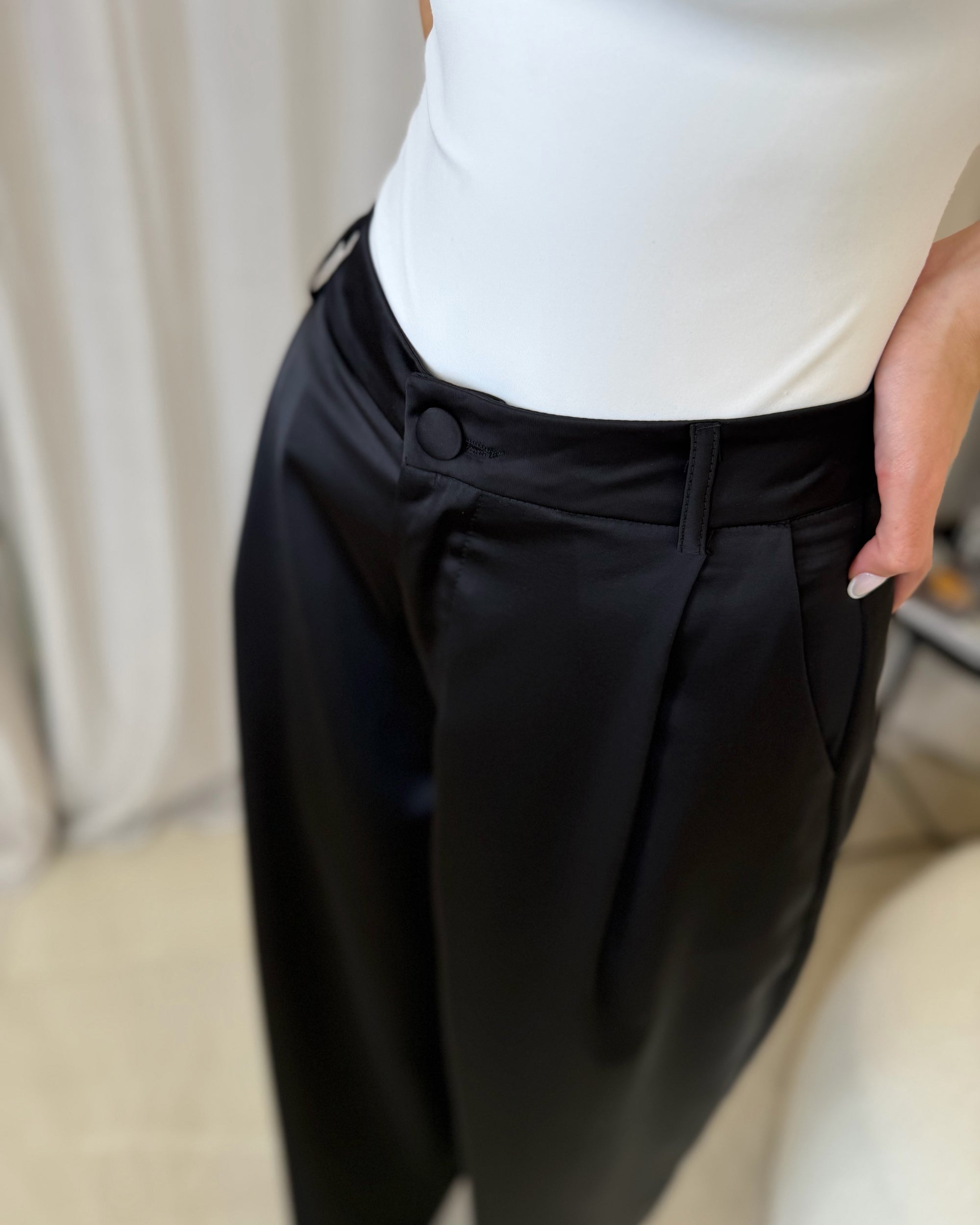AZIEL - PANTALONE ELEGANTE LUCIDO
